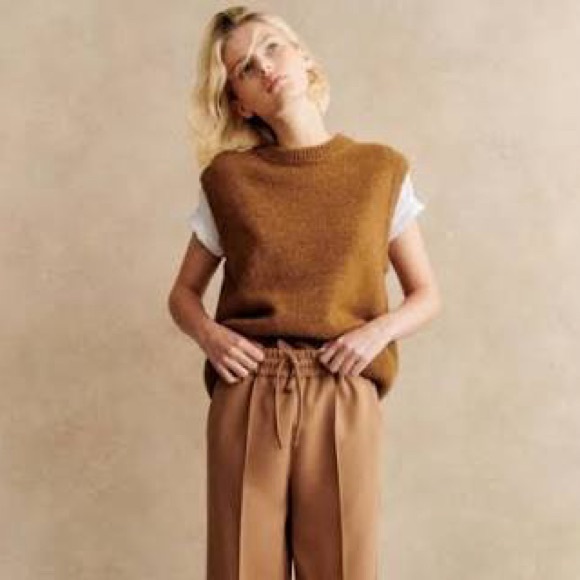 Sezane Sweaters - Sezane Samuel Jumper Bronze - Size L